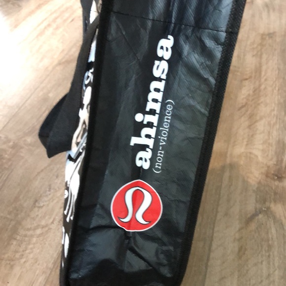 NEW! - LULULEMON Yoga YAMAS/NIYAMAS Reusable Shopping Bag Tote - Picture 3 of 10